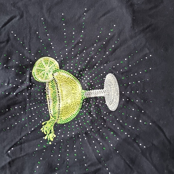 NEW Margaritaville Rhinestone zip up jacket - Picture 2 of 6